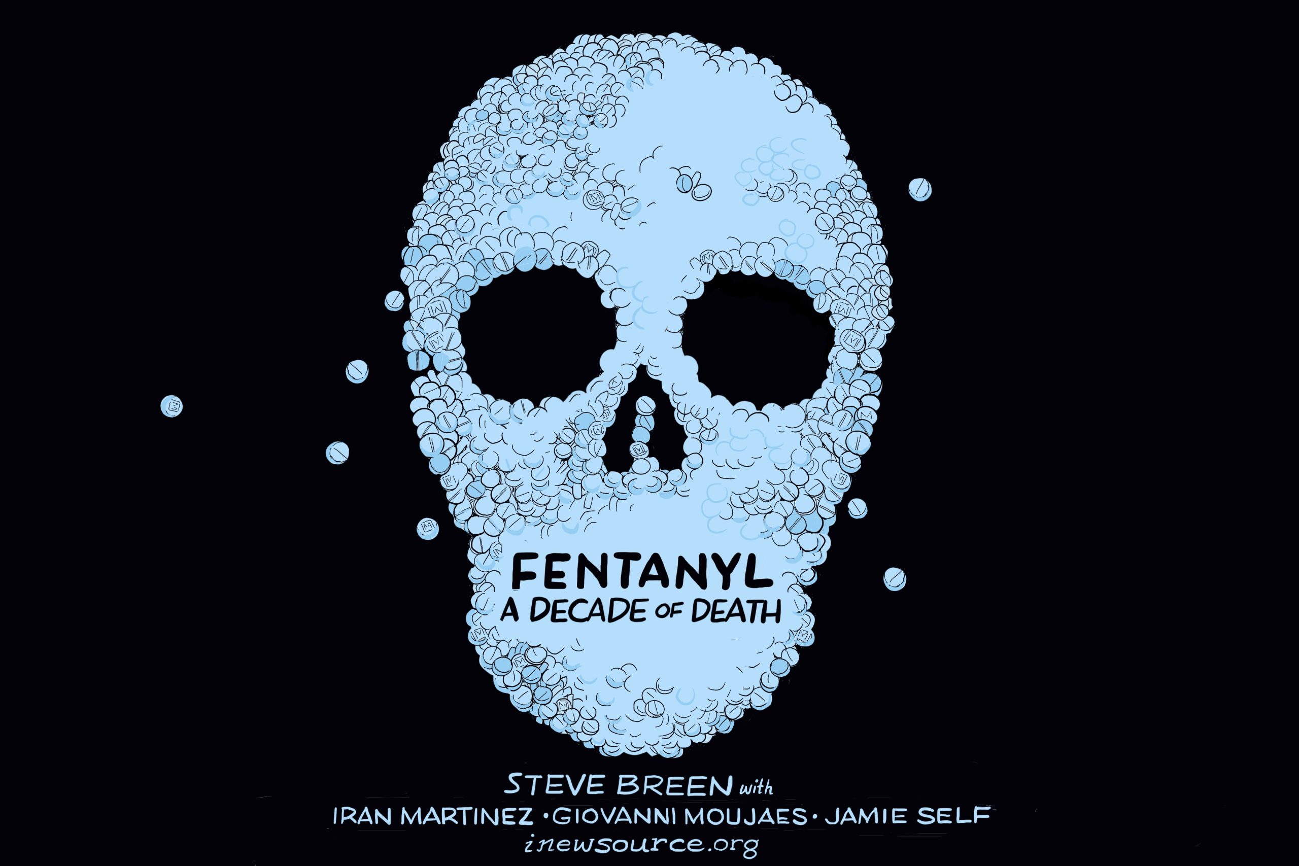 Fentanyl is driving overdose deaths in San Diego and beyond. Steve Breen and his San Diego-based nonprofit newsroom inewsource explore the problem and the human toll through illustrated storytelling.