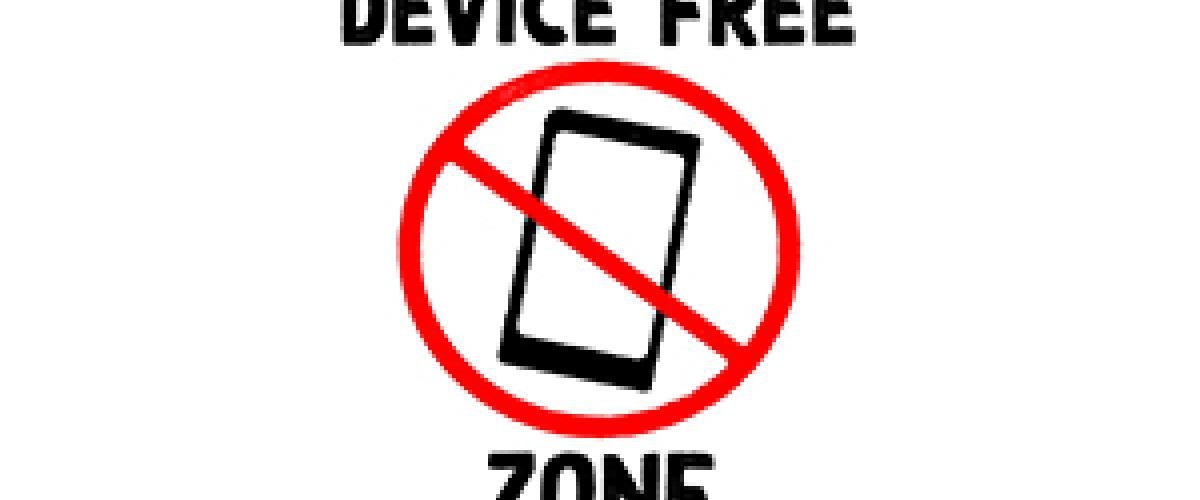 device free zone graphic