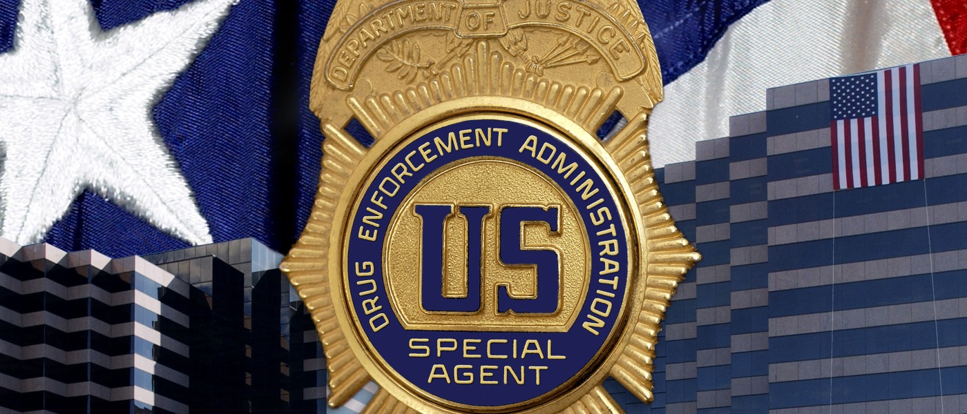 DEA Badge and HQ