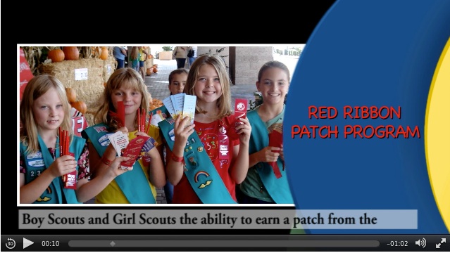 Video still of Red Ribbon Patch program